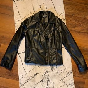 Leather jacket
